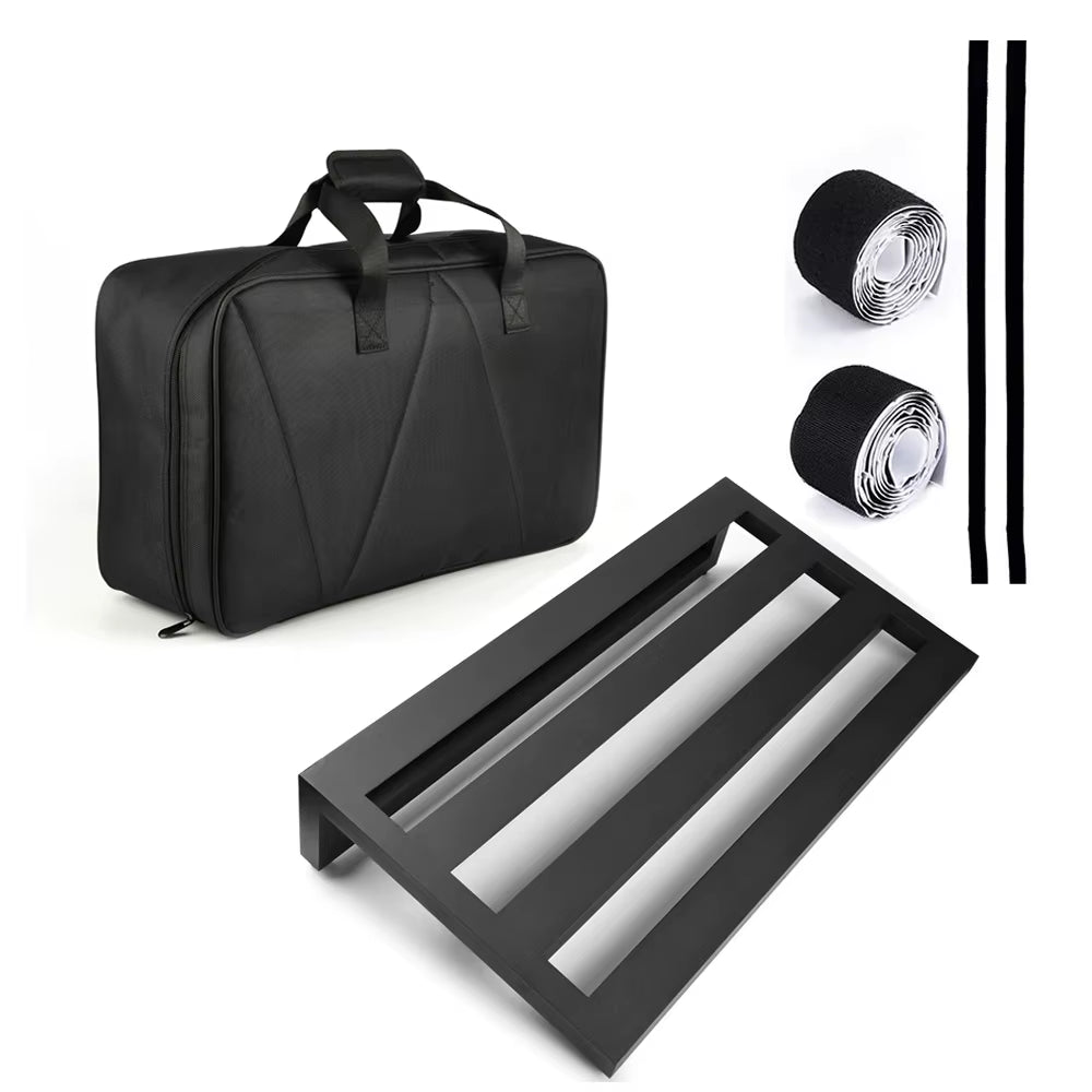Aluminum Guitar Pedalboard with Padded Carry Bag – image 2