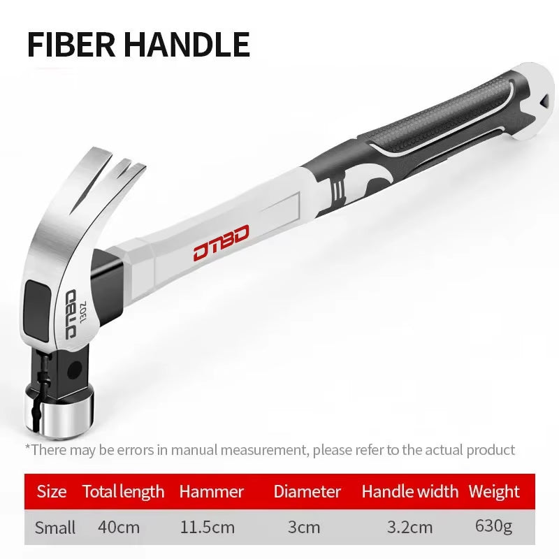 Construction Magnetic Claw Hammer, Nail-Starter Head, 10 or 13 Oz