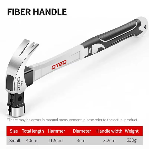 Construction Magnetic Claw Hammer, Nail-Starter Head, 10 or 13 Oz