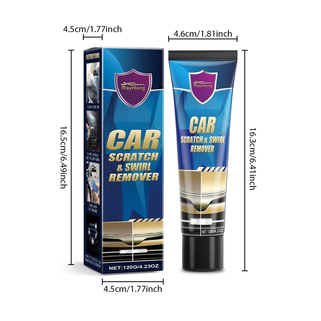 Car Scratch Remover Paste – 120 ml Paint Repair Cream with Sponge – image 7