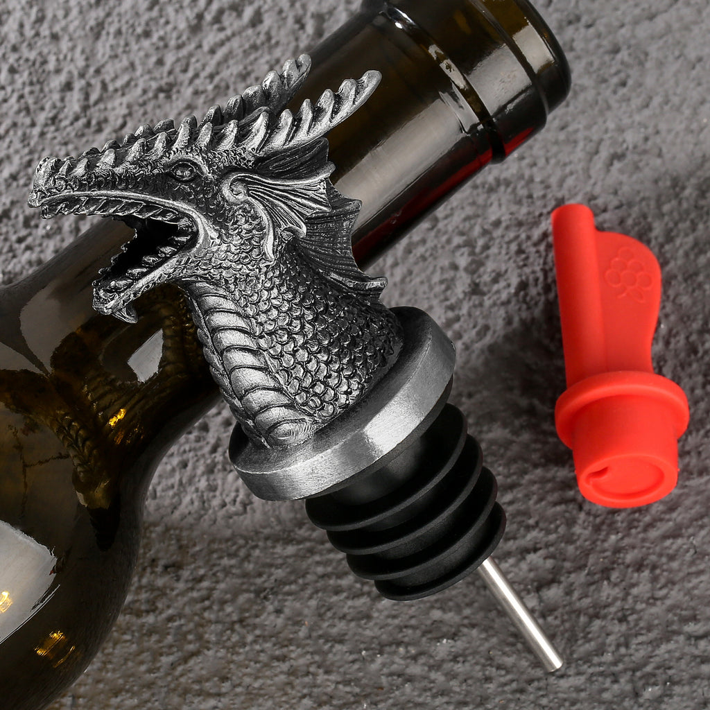 Faucet Bottle Stopper & Pourer – Zinc Alloy Wine Dispenser – image 6
