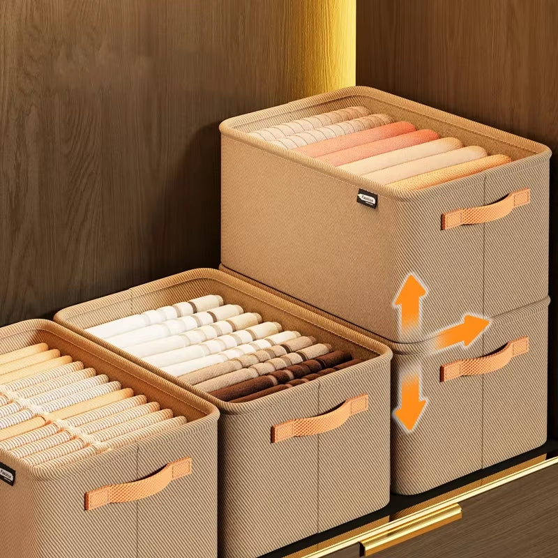 Collapsible Closet Clothing Organizer Drawer – image 3