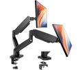 Dual Monitor Arm, Gas Spring Desk Mount for 13-32 in Screens