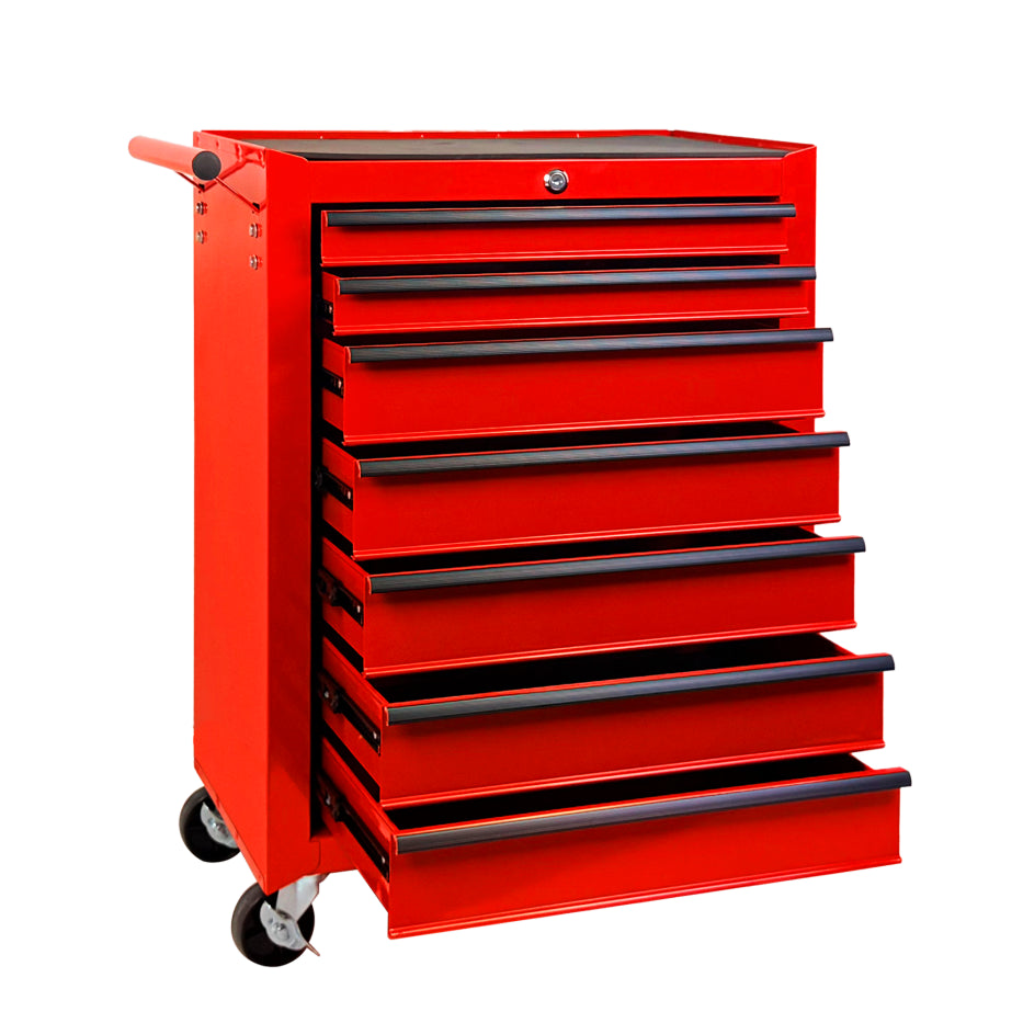 Rolling Tool Chest 7-Drawer Steel Cabinet with Ball-Bearing Slides – image 9