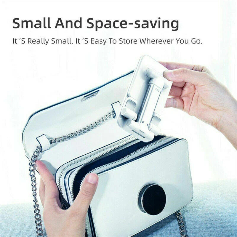 Adjustable Phone Tablet Stand – Foldable Aluminum Desk Holder – image 5