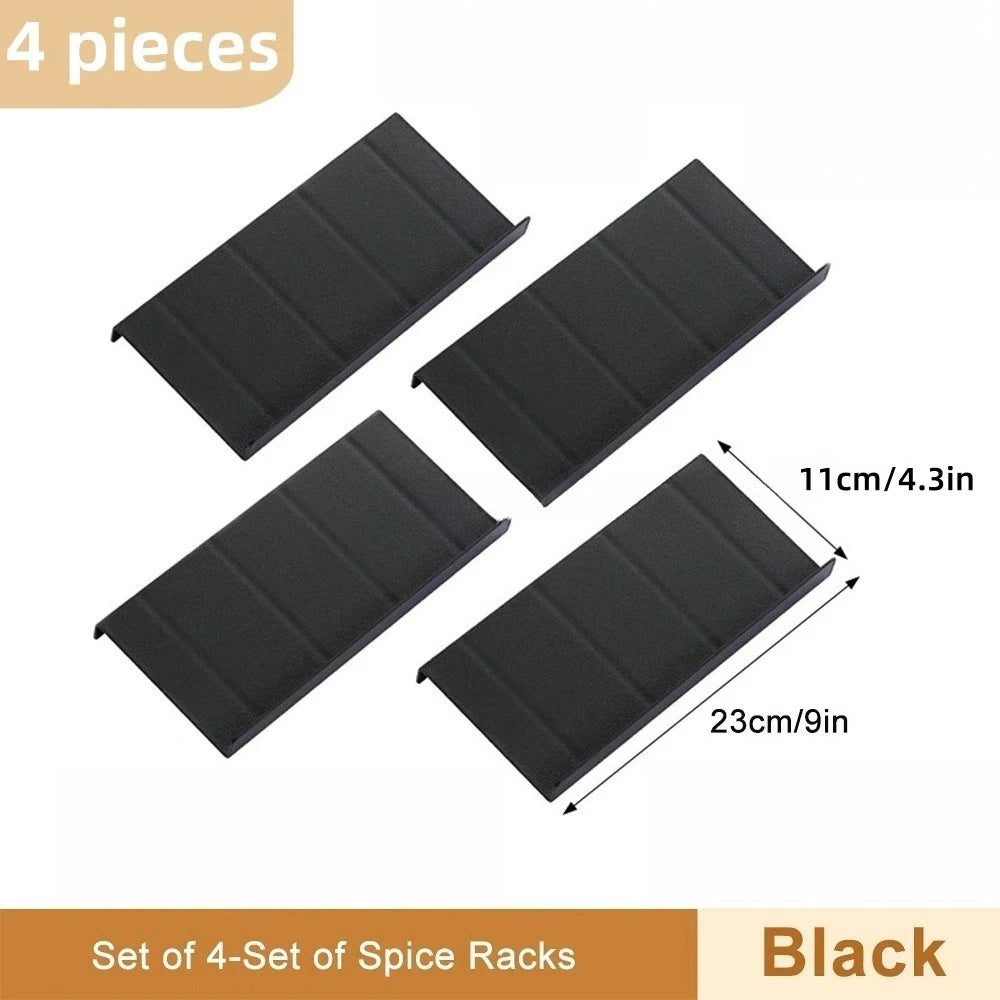 Spice Drawer Organizer – 4-Tier Adjustable Spice Jar Insert – image 9