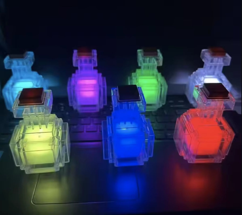 Magic Potion Bottle Night Light - Tap Control 7-Color Mood Lamp Gift