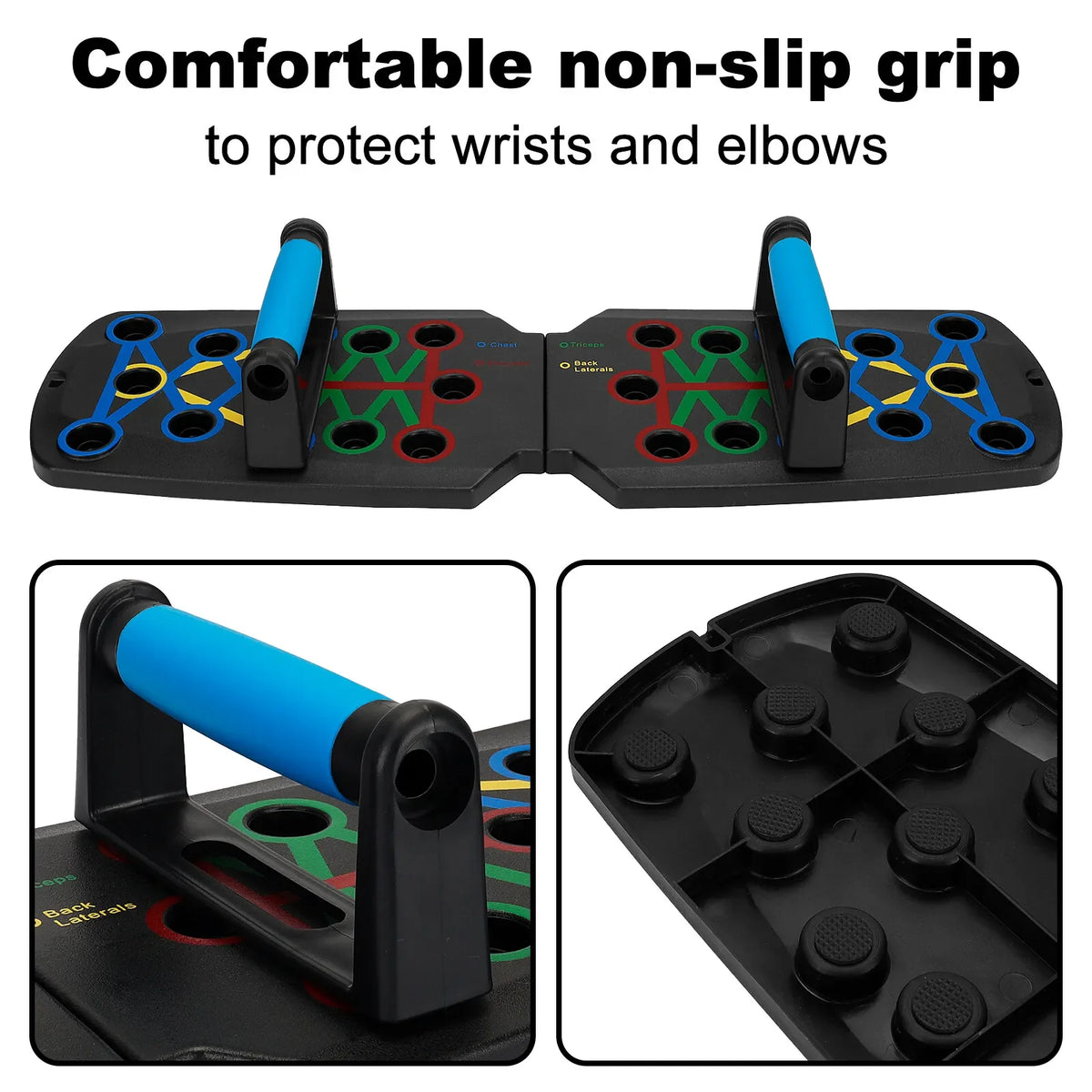 Push Up Board 28-in-1 - Foldable Push Up Bar System with Handles – image 13