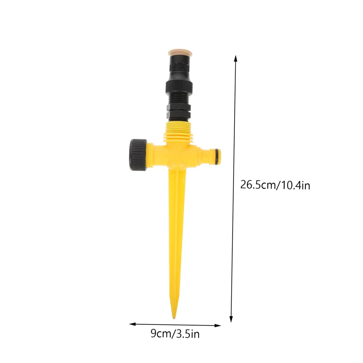 Garden Sprinkler, 360-Degree Rotating Lawn Irrigation Nozzle