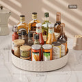 Rotating Spice Rack Tray - 360 Degree Turntable, Non-Slip