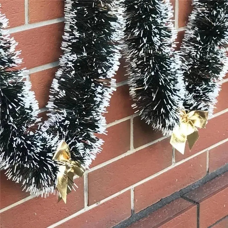 Christmas Ribbon Garland - 2 m Decorative Tree Ribbon – image 5