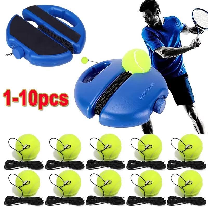 Tennis Trainer Rebound Ball with Heavy Base and Elastic Cord – image 2