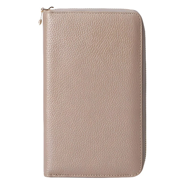 RFID Blocking Wallet for Women, Croc-Texture PU Leather Clutch