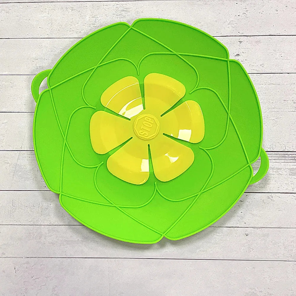Silicone Anti-Overflow Pot Lid – Spill Stopper Cover