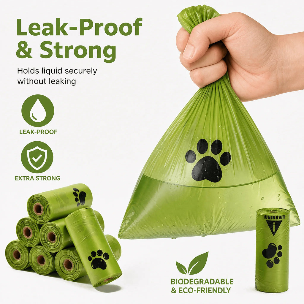 Biodegradable Dog Poop Bags – 10 Rolls, Leak-Proof – image 6