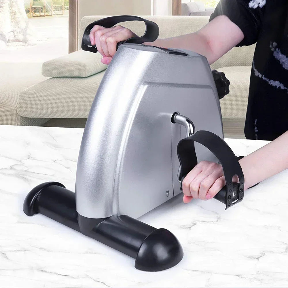 Under Desk Bike Pedal Exerciser - Mini Exercise Bike with LCD Display – image 3