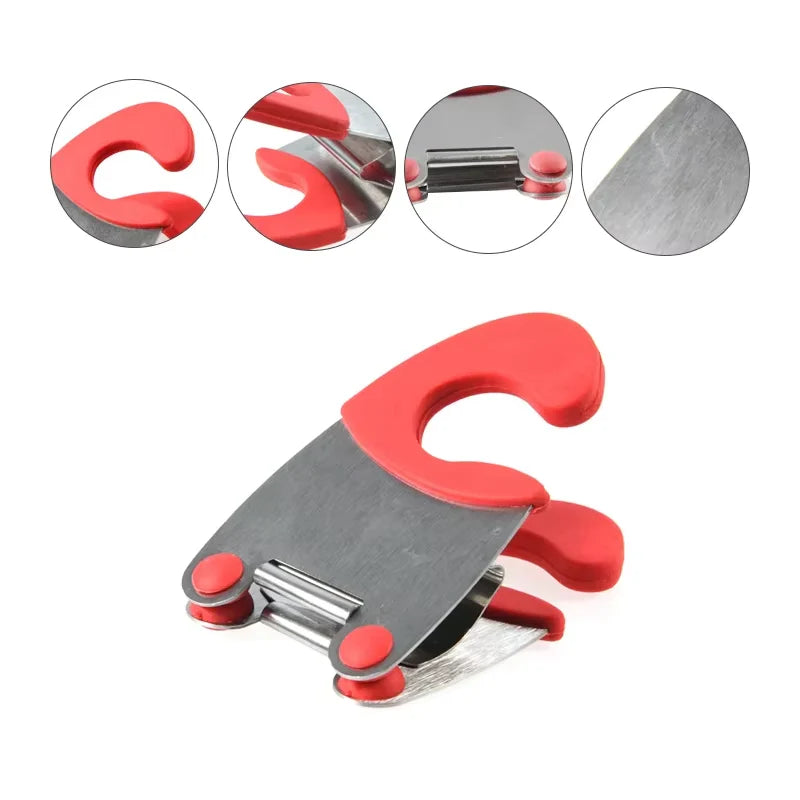 Pot Clip Spoon Holder – Stainless Steel Pot Side Utensil Rest – image 5