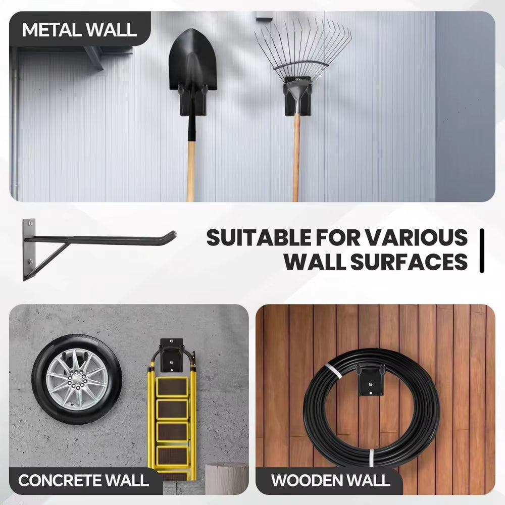 Heavy-Duty Wall Hook for Shovels, Rakes & Brooms – image 3