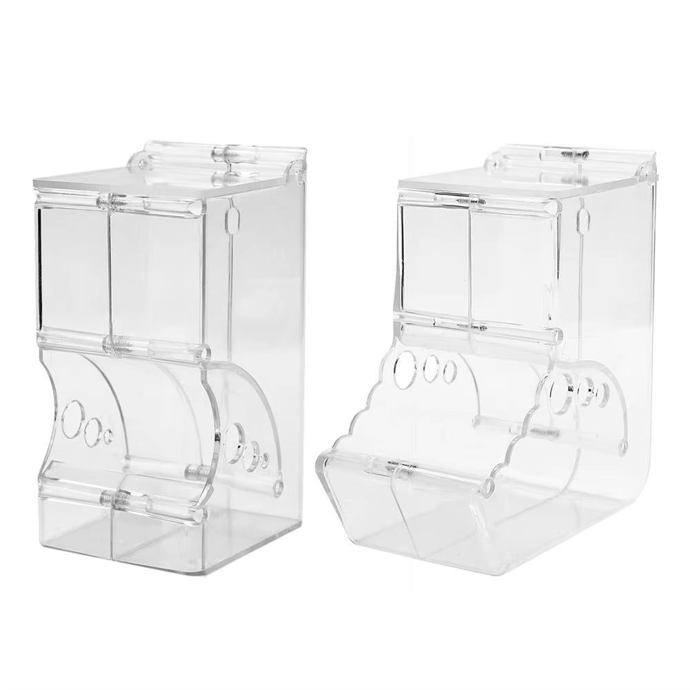 Hamster Feeder, Clear Hanging Food Dispenser for Small Pet Cages – image 5