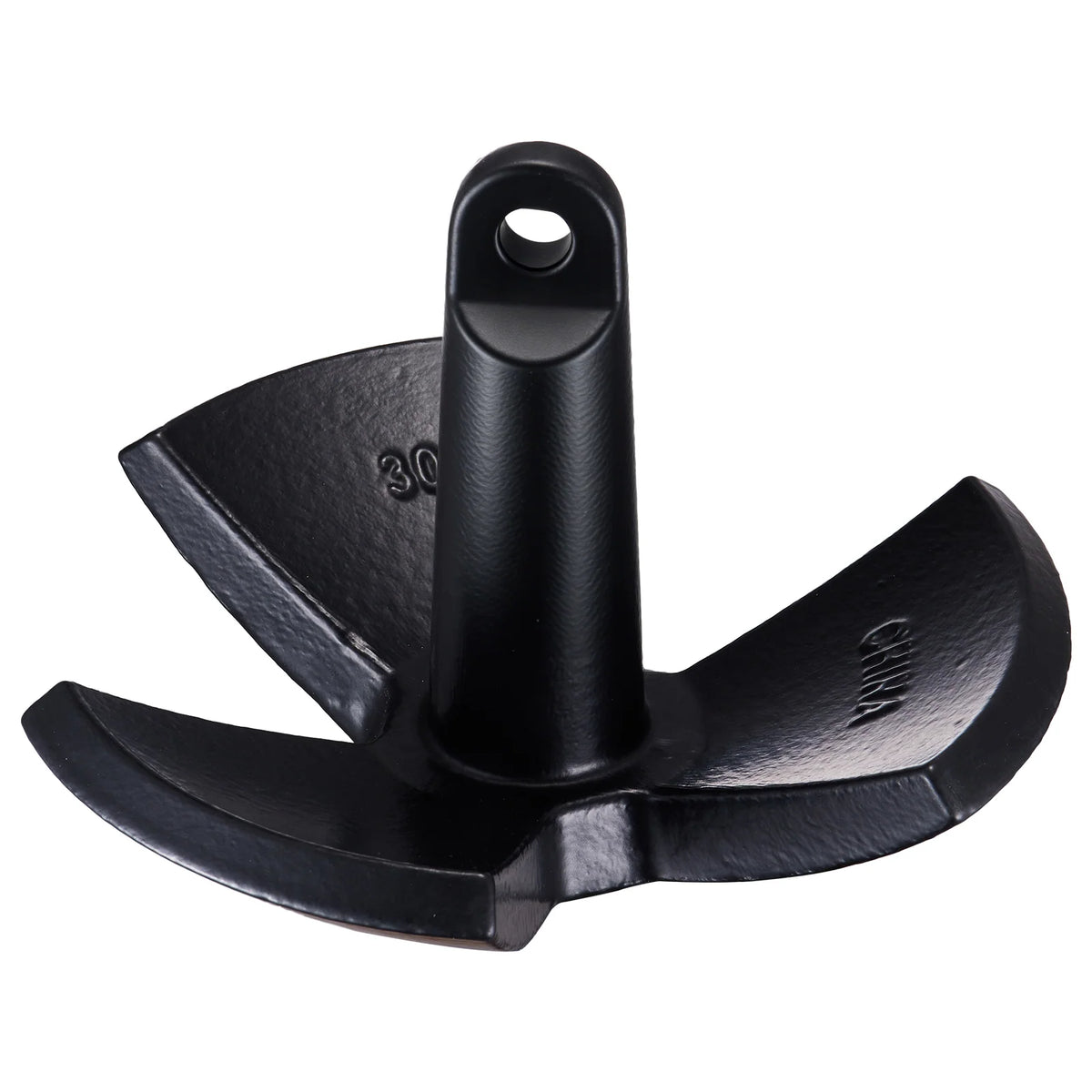 30 lb Vinyl-Coated Cast Iron River Anchor for Boats – image 9
