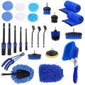 Car Detailing Brush Kit 26 Pcs Drill Brush and Buffing Pads – image 2
