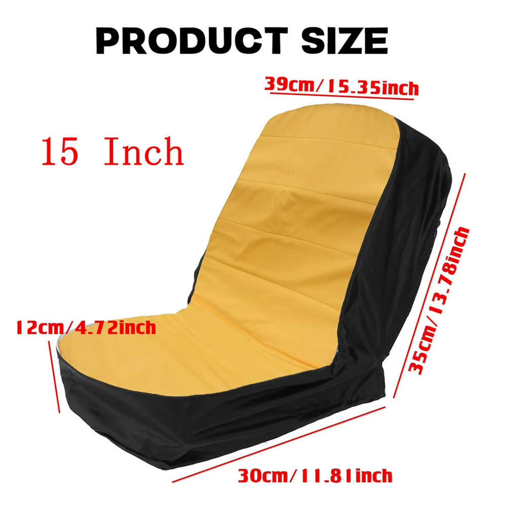 Farm Tractor Seat Cover, Waterproof Padded Cover for Tractors