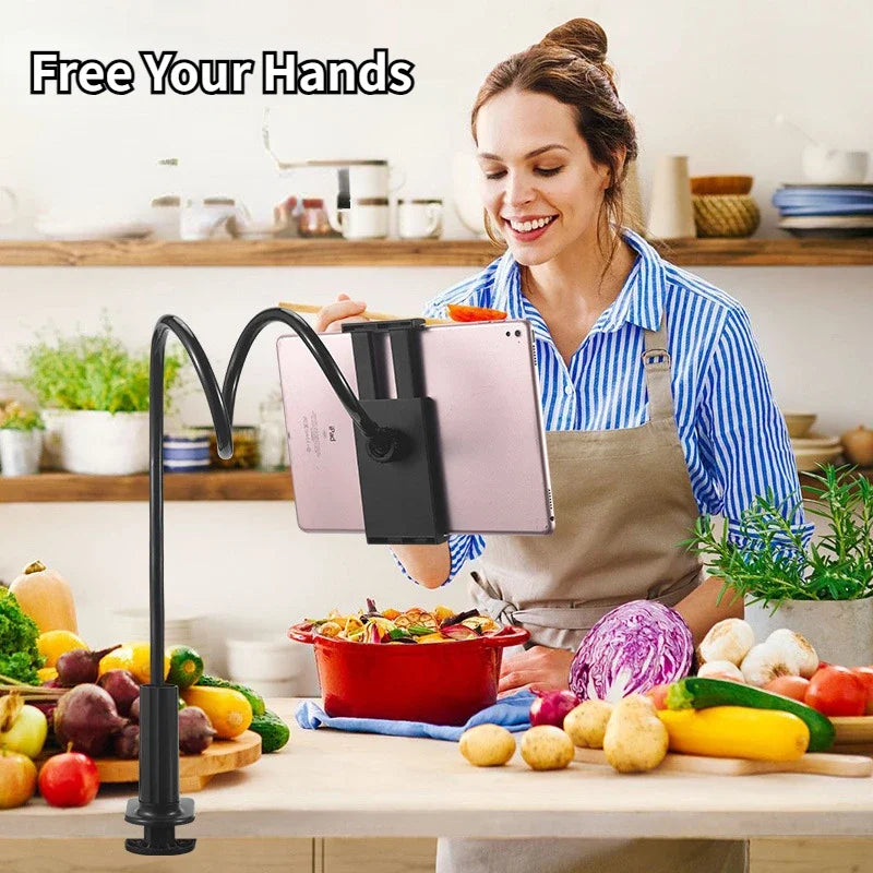 Phone and Tablet Holder Arm, Adjustable for Bed or Desk – image 3