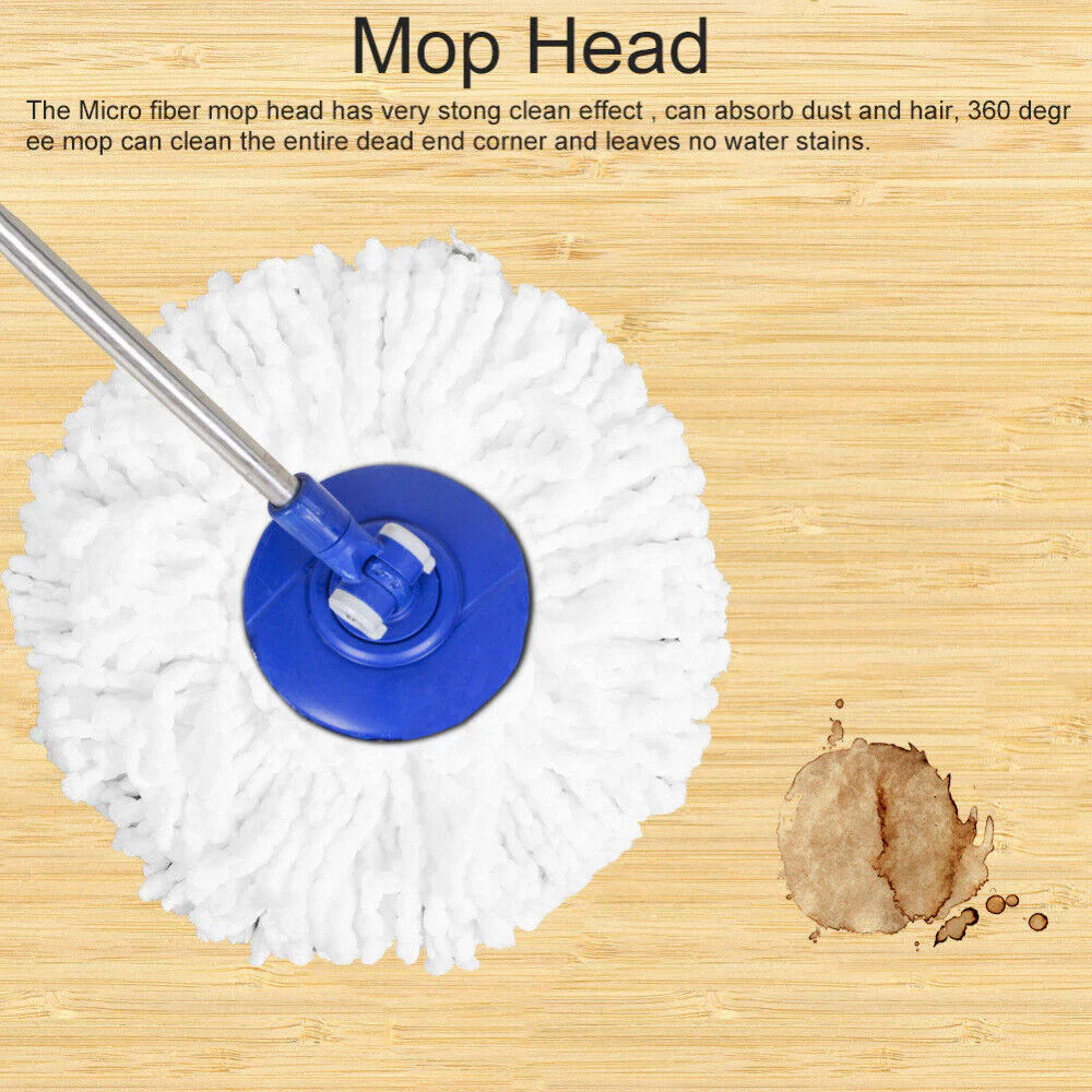 Spin Mop Replacement Heads 6-Pack Microfiber Refills – image 4