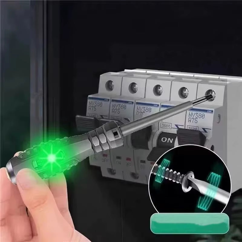 Voltage Tester Screwdriver - Insulated Neon Electrical Tester Pen