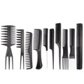 10-Piece Anti-Static Hair Comb Set for Styling & Detangling – image 7