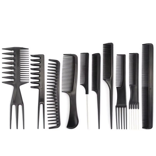 10-Piece Anti-Static Hair Comb Set for Styling & Detangling – image 7