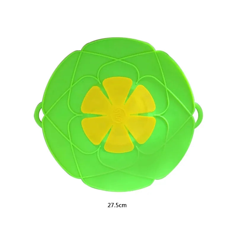 Silicone Anti-Overflow Pot Lid – Spill Stopper Cover – image 7