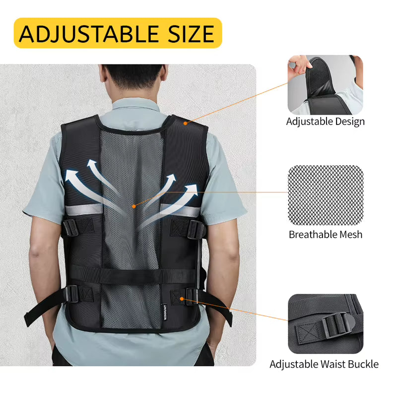 Workwear Tool Vest with Multi-Pocket Storage for Electricians – image 6