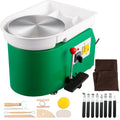 Electric Pottery Wheel 11 Inch 350W with Foot Pedal and Tools – image 1