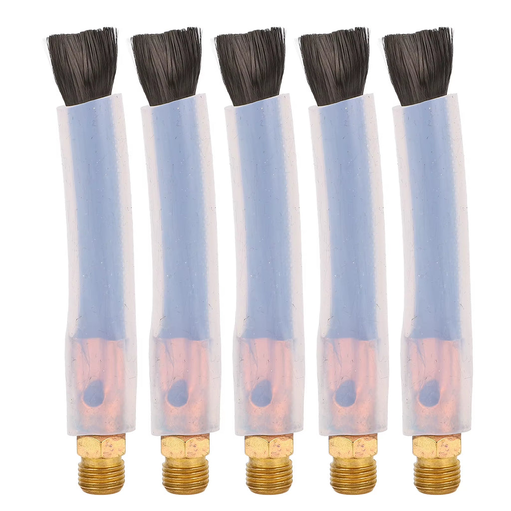 Welding Weld Bead Cleaning Brushes 5-Pack, Brass Head M6 or M8 – image 8