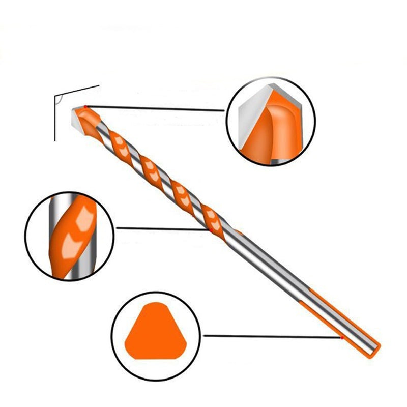 Tile & Glass Drill Bit Set, Carbide Cross Tip – image 2