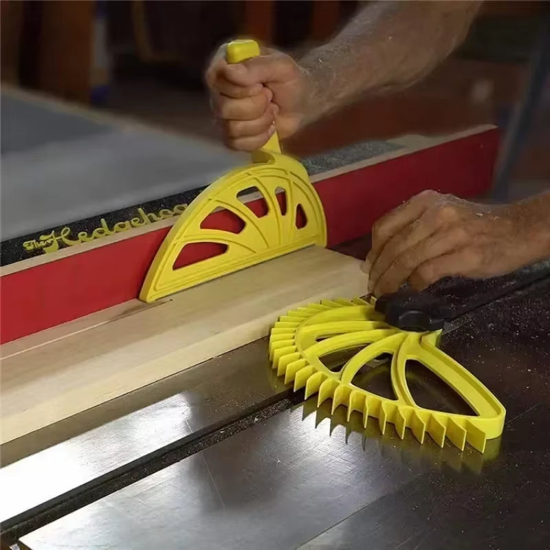 Table Saw Push Stick & Featherboard Set - Woodworking Safety Accessories