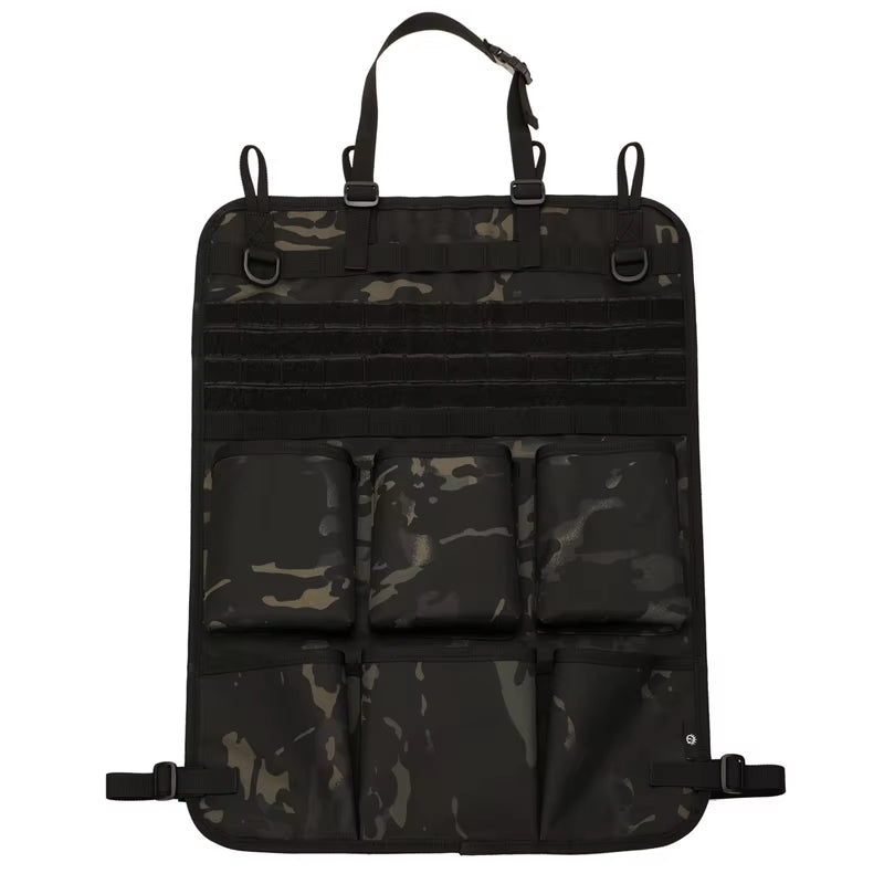 Trucker Camo MOLLE Seat Back Organizer, 600D Waterproof Hanging Bag – image 10