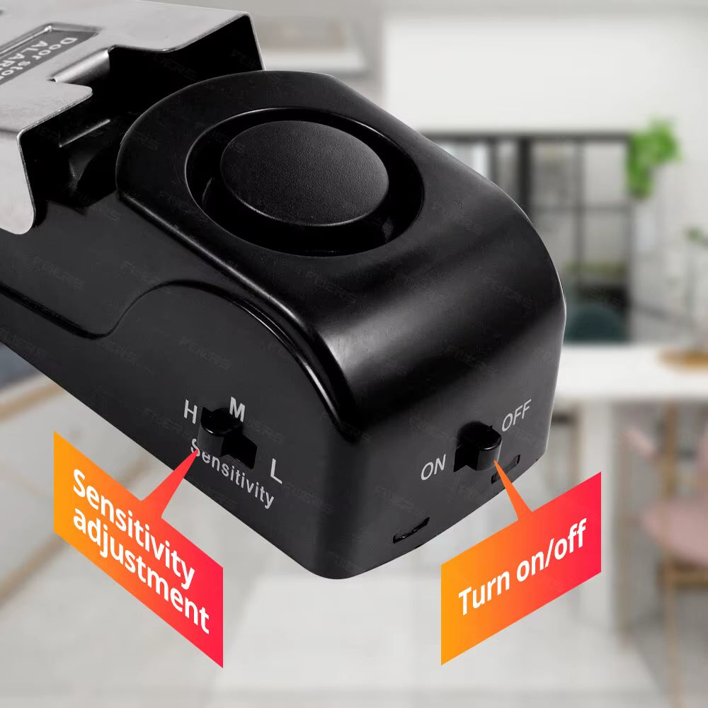 Door Stop Alarm 2 Pack – 125dB Wireless Wedge Door Alarm – image 5