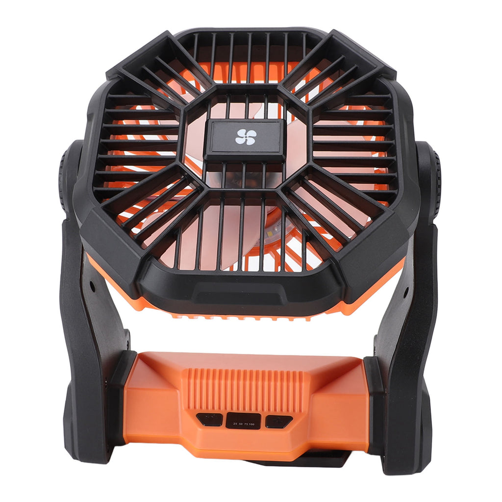 Camping Fan with LED Lantern - Rechargeable 10400mAh Tent Fan – image 5