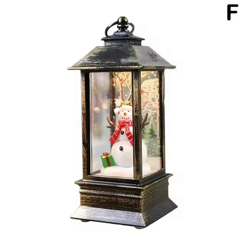 Santa & Snowman Hanging Christmas Lanterns – image 7