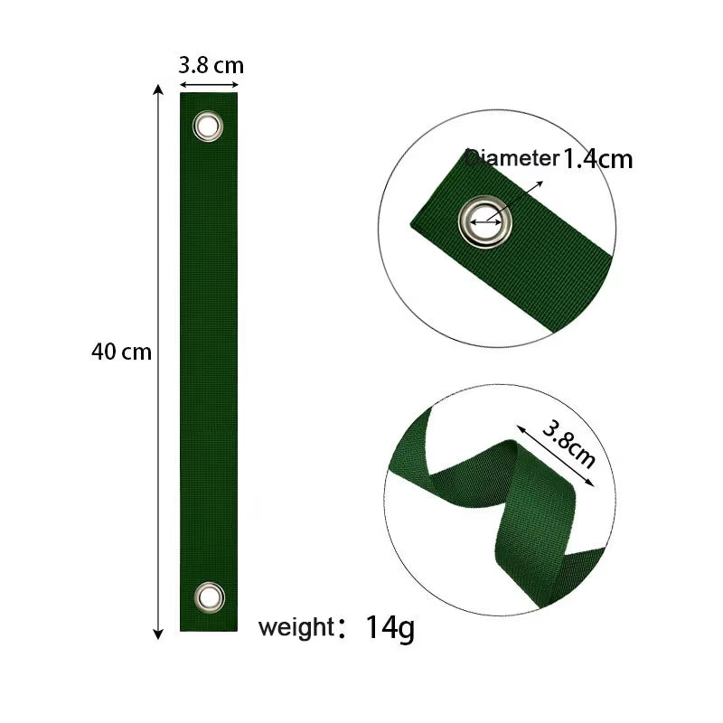 Landscaping Tree Staking Straps 6-Pack with Grommets for Saplings – image 5
