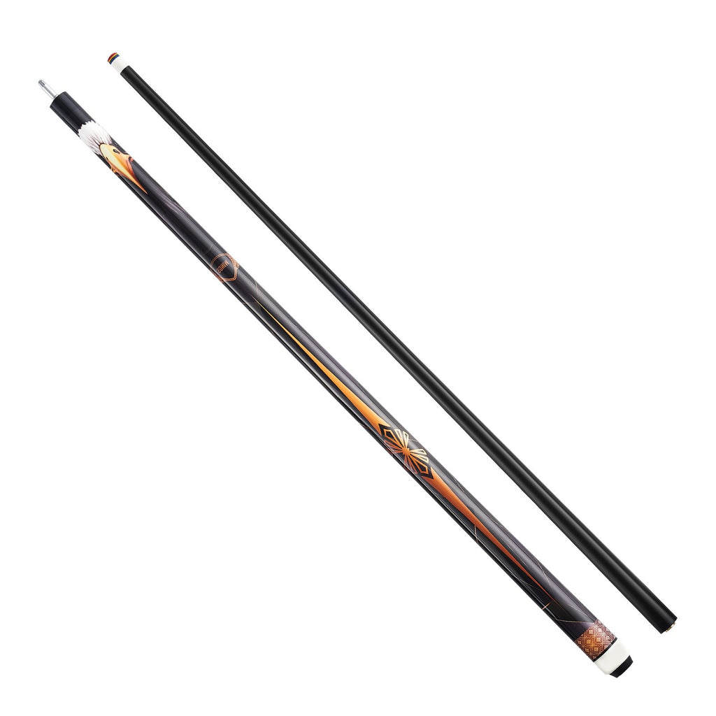 58 Inch Canadian Maple Pool Cue Stick 19 Oz With Leather Tip – image 1