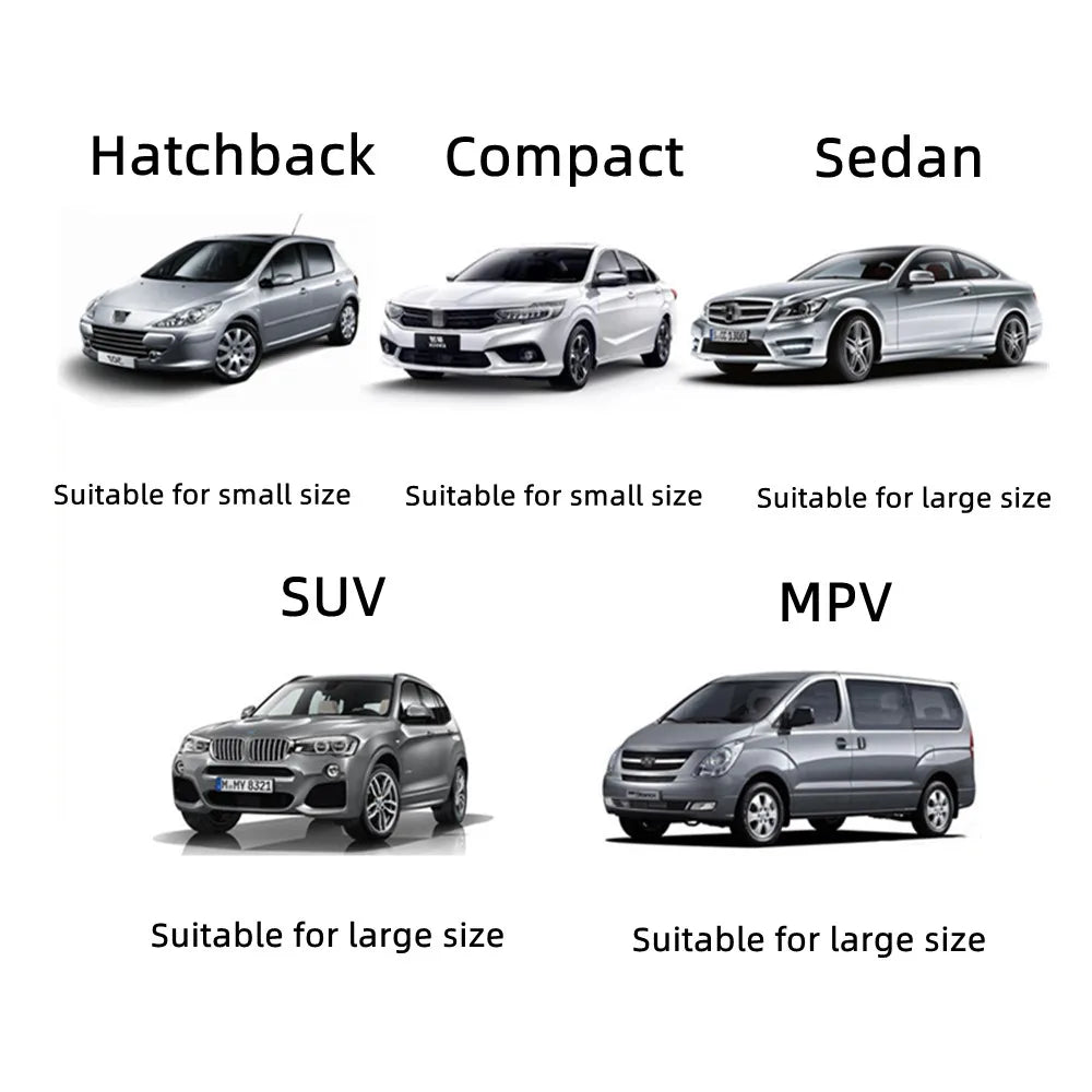 Foldable Car Windshield Sun Shade Umbrella - 360° Bendable Handle – image 7