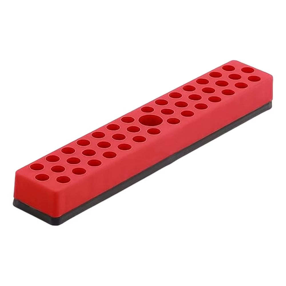 Magnetic Bit Organizer – 43-Hole 1/4 in Hex Bit Holder – image 7
