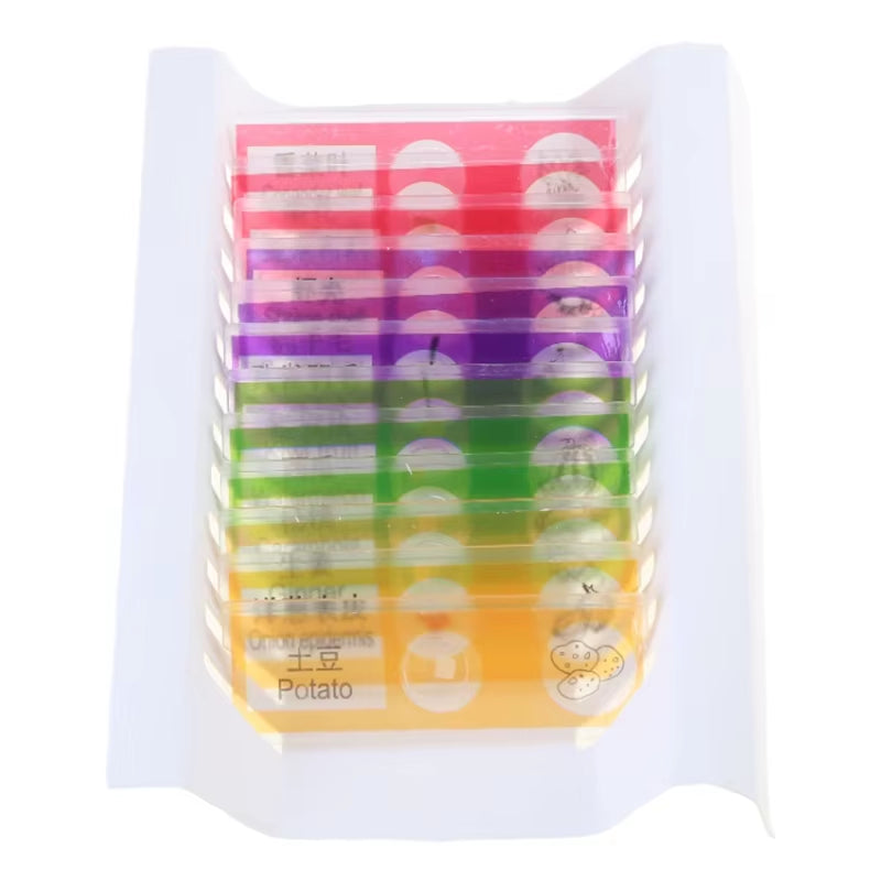48 Piece Prepared Microscope Slides Set Plant Insect Animal – image 5
