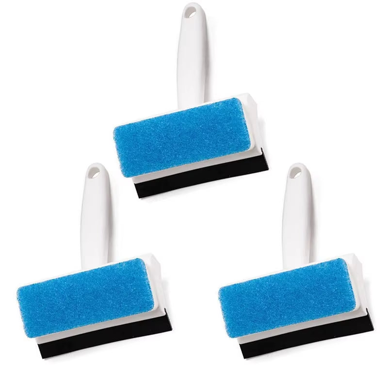 Shower Glass Squeegee Sponge Brush – image 8