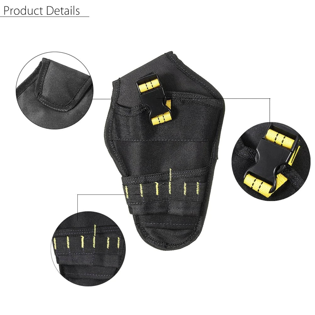 Drill Holster Tool Belt Pouch with Bit Holder – image 19