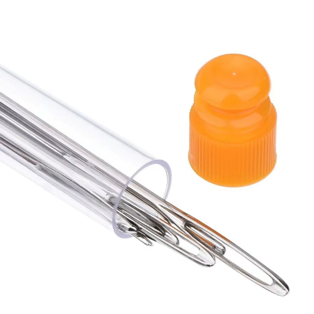 Large Eye Needles - 9-Piece Stainless Steel Yarn Needle Set – image 3