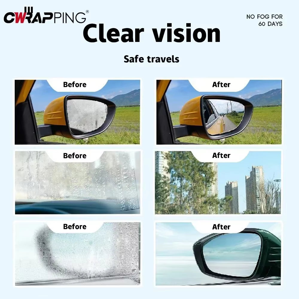 Car Glass Anti-Fog Spray – Windshield & Mirror Fog Repellent – image 5